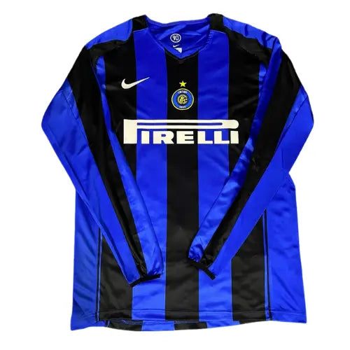 Camiseta del Retrô Inter de Milão I 2005/06 - Manga larga