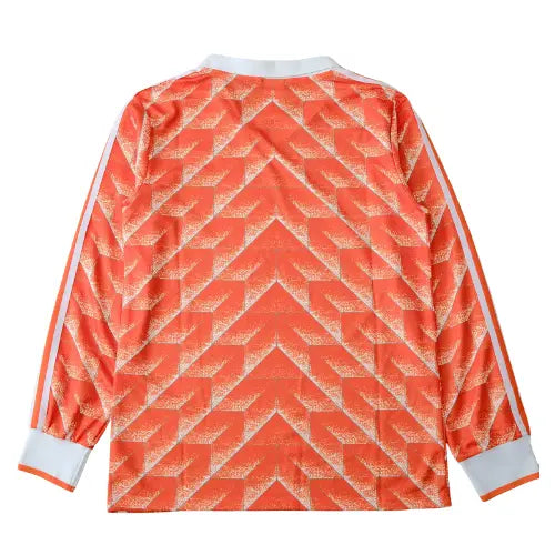 Camiseta del Retrô Holanda I 1988 - Manga larga