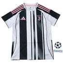 camisa juventus 2025, camisa listrada juventus, escudo bordado juventus, camisa torcedor juve, uniforme juventus 25/26