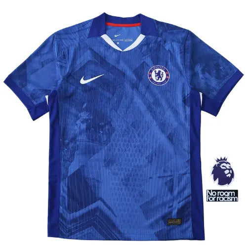 camisa chelsea 2025, chelsea versão jogador, uniforme titular chelsea, camisa azul chelsea, camisa jogador 2025/26, premier league, futebol inglês, chelsea fc, camisa masculina chelsea, chelsea primeira linha

