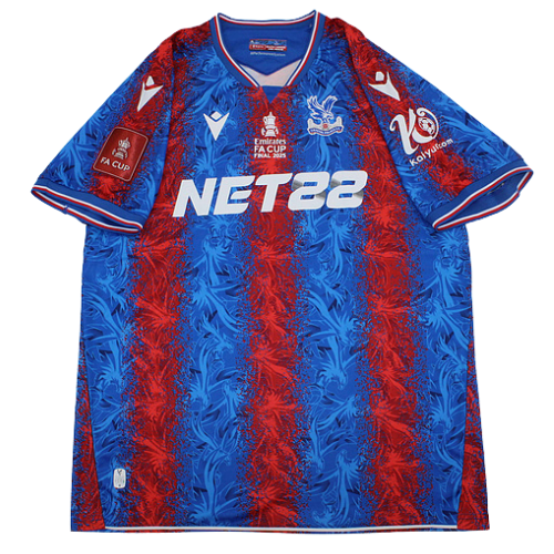 Camiseta del Crystal Palace I 2024/25 - Versão Final Fa Cup