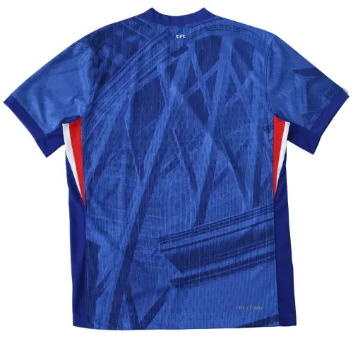 camisa chelsea 2025 azul, escudo bordado chelsea, uniforme premier league 25/26, camisa chelsea londres, modelo torcedor chelsea

