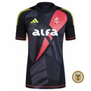 camisa goleiro internacional 2025, versão torcedor preta, uniforme 2025/26, design moderno, confortável e ideal para colecionadores


