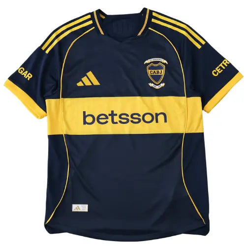 camisa boca juniors 2025, versão jogador boca juniors, uniforme titular boca, camisa slim fit boca, futebol argentino, camisa azul e amarela boca, la bombonera, boca juniors 2025/26, camisa elite boca, camisa masculina boca juniors

