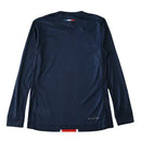 Camisa PSG 2024 2025 manga longa, uniforme titular azul marinho com escudo bordado, camisa Paris Saint-Germain de inverno, modelo com mangas compridas PSG

