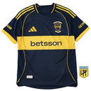 camisa boca juniors 2025, versão jogador boca juniors, uniforme titular boca, camisa slim fit boca, futebol argentino, camisa azul e amarela boca, la bombonera, boca juniors 2025/26, camisa elite boca, camisa masculina boca juniors

