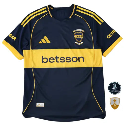 camisa boca juniors 2025, versão jogador boca juniors, uniforme titular boca, camisa slim fit boca, futebol argentino, camisa azul e amarela boca, la bombonera, boca juniors 2025/26, camisa elite boca, camisa masculina boca juniors


