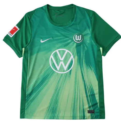 camisa wolfsburg, wolfsburg 2025, camisa 2025/26, uniforme titular wolfsburg, camisa verde wolfsburg, camisa futebol alemão, wolfsburg torcedor, camisa masculina, camisa time europa, bundesliga 2025

