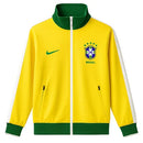 Chaqueta Retrô Selección Brasileña 2010