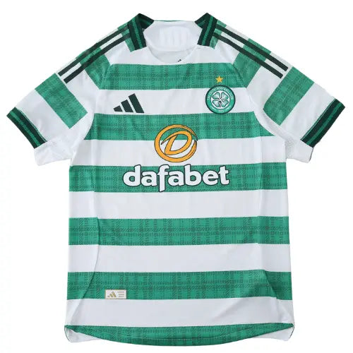 camisa celtic 2025, celtic versão jogador, uniforme titular celtic, camisa jogador 2025/26, camisa verde e branca, futebol escocês, celtic fc, camisa masculina celtic, celtic primeira linha, scottish premiership

