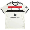 camisa manchester united 2024, camisa torcedor united, terceiro uniforme manchester, escudo red devils, uniforme alternativo united, futebol inglês

