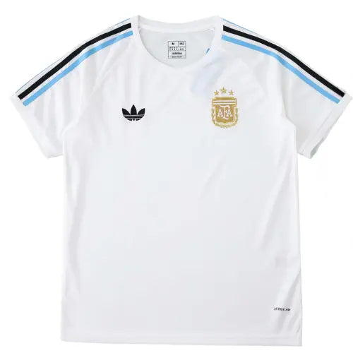 Camiseta del Pré Jogo Argentina 2025/26 - Branca