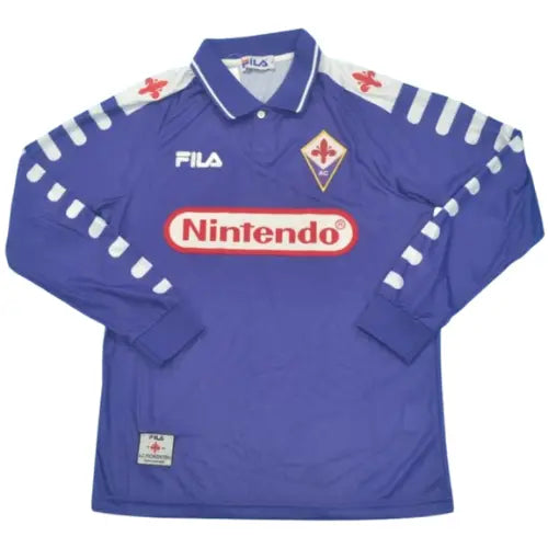 Camiseta del Retrô Fiorentina I 1998/99 - Manga larga