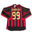 Camiseta del Manga larga Retrô Milan I 2006/2007 - Ronaldo 99