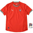 camisa portugal 2025, versão jogador portugal, uniforme titular seleção portuguesa, camisa slim fit portugal, futebol europeu, camisa euro 2025, escudo bordado portugal, camisa tecnológica portugal, seleção das quinas, camisa masculina portugal

