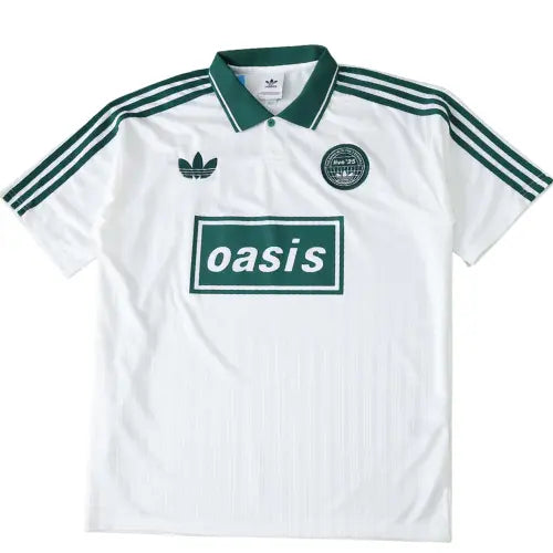 Camiseta Oasis Tour Jacquard White/Green