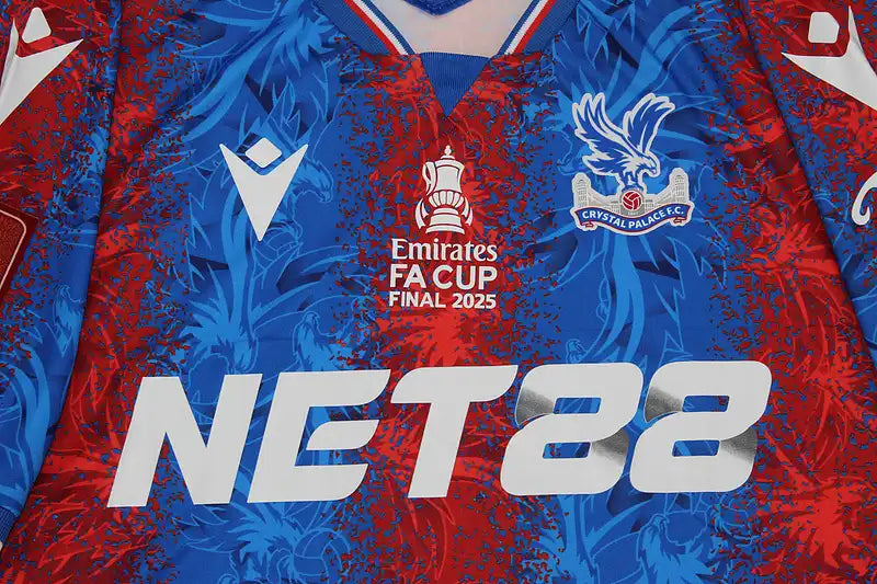 Camiseta del Crystal Palace I 2024/25 - Versão Final Fa Cup