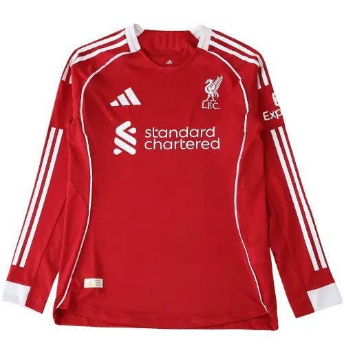 Camiseta del Jugador Liverpool I 2025/26 - Manga larga