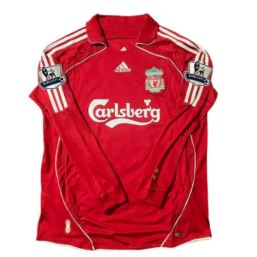 Camiseta del Retrô Liverpool 2006-08 - Manga larga
