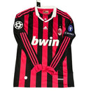 Camiseta del Retrô Manga larga Milan I 2009/2010 - Pato