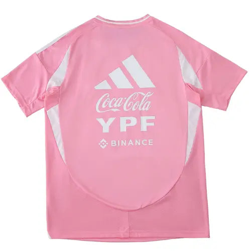 Camiseta del Pré Jogo Argentina 2025/26 - Rosa