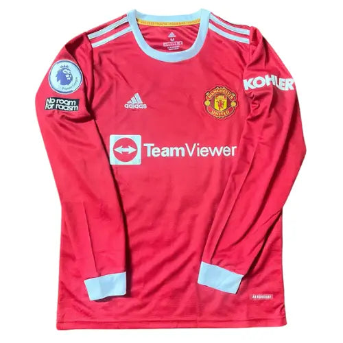 Camiseta del Retrô Manchester United I 2021/22 - Manga larga
