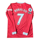 Camiseta del Retrô Manchester United I 2021/22 - Manga larga