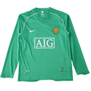 Camiseta del Portero Retrô Manchester United I 2007/08 - Manga larga