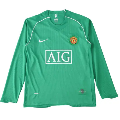 Camiseta del Portero Retrô Manchester United I 2007/08 - Manga larga