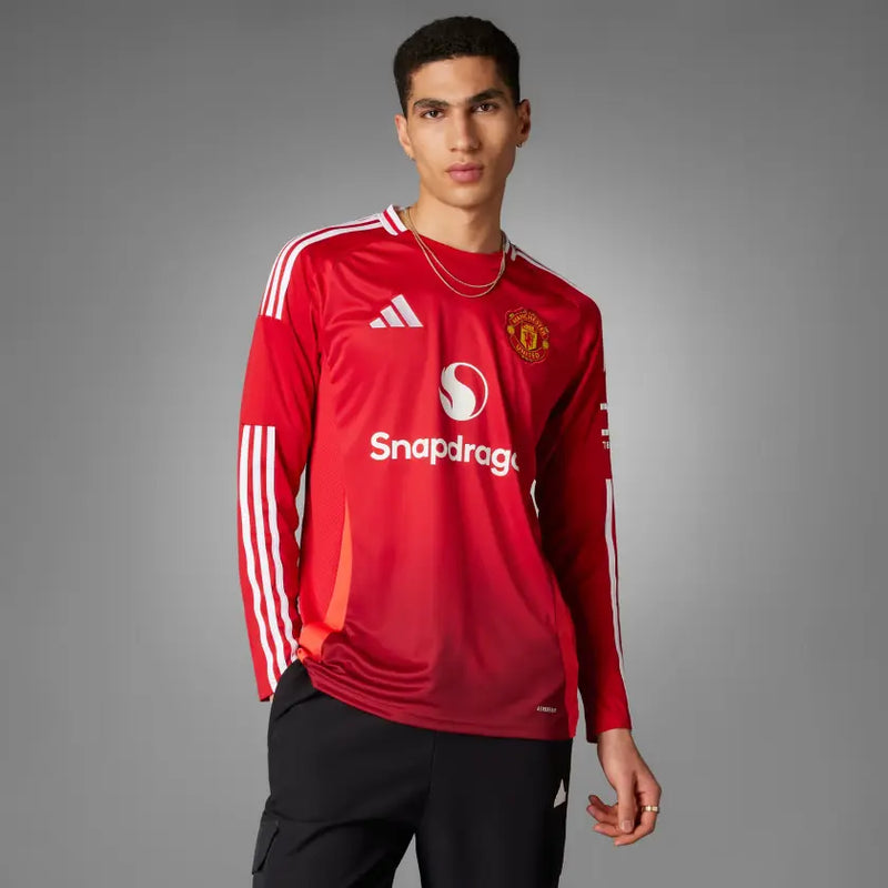 Camiseta del Manchester United I 2024/2025 - Manga larga