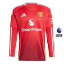 Camiseta del Manchester United I 2024/2025 - Manga larga