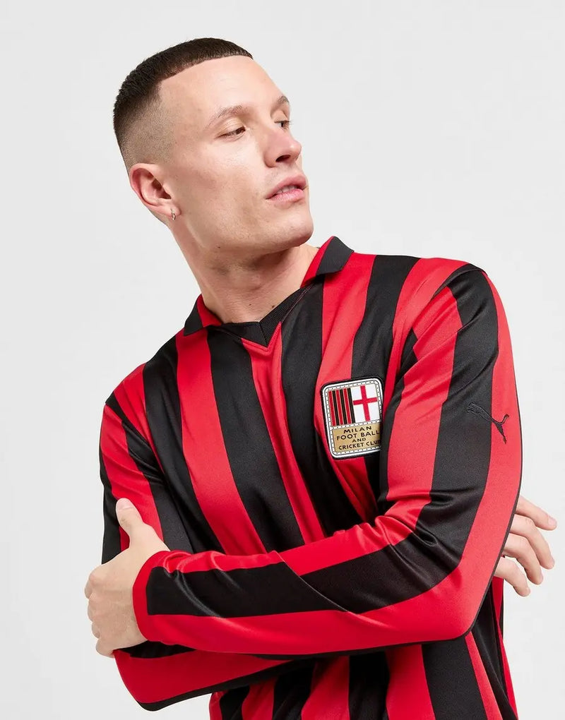 Camiseta del Milan 125 anos - Manga larga