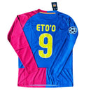 Camiseta del Retrô Barcelona I 2009 - Manga larga (Versão Final UCL 2009)