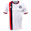 camisa san lorenzo 2025, uniforme reserva 2025/26, camisa branca san lorenzo, futebol argentino, versão torcedor, leve e confortável


