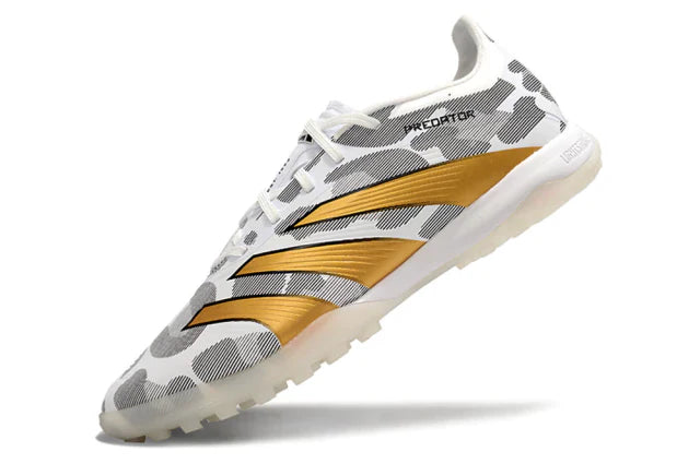 Bota de fútbol Adidas Predator PredStrike Elite Society -Branco/Dourado