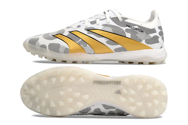 Bota de fútbol Adidas Predator PredStrike Elite Society -Branco/Dourado