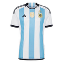 Camiseta del Argentina I Campeã 3 Estrelas + Patch Campeã do Mundo