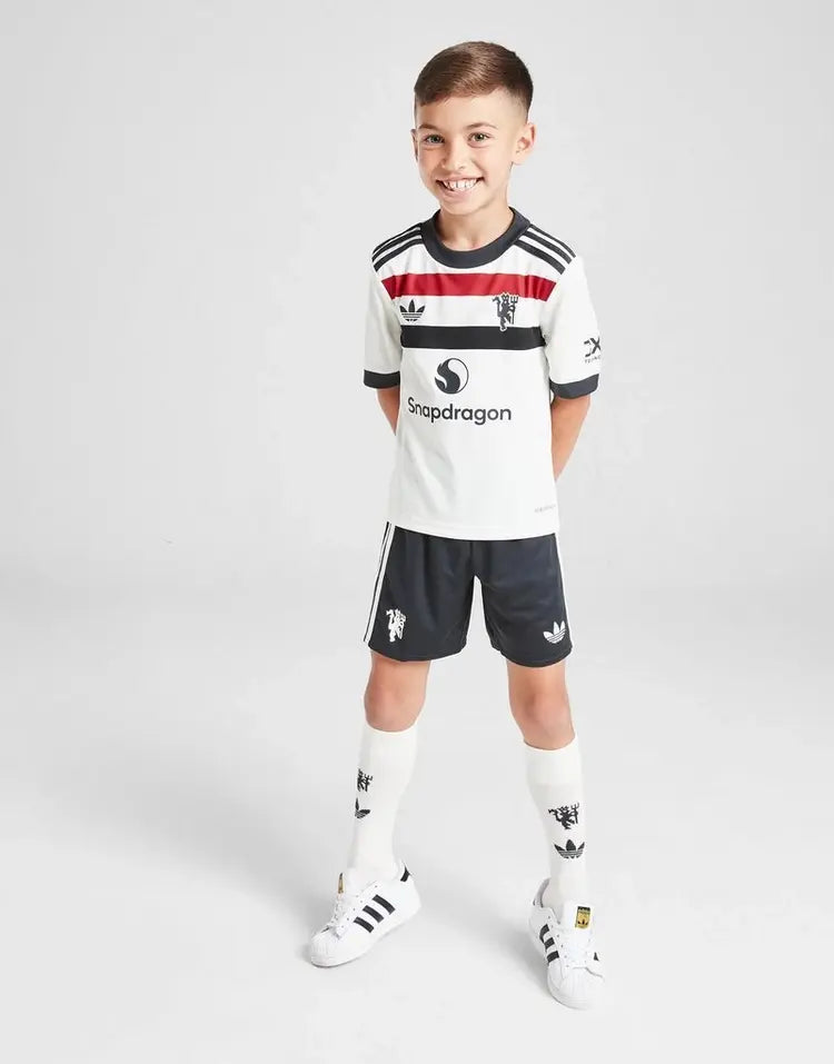 Conjunto Infantil Con Calcetines III Manchester United 2024/25