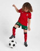 Conjunto Infantil Con Calcetines I Portugal 2024/2025