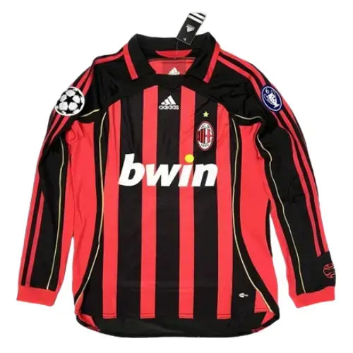 Camiseta del Retrô Milan I 2006/2007 - Manga larga