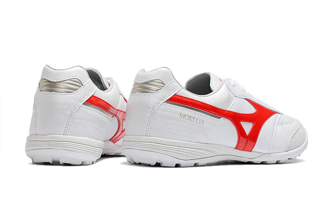 Bota de fútbol Mizuno Morelia Neo Sala Society - Branco/Vermelho