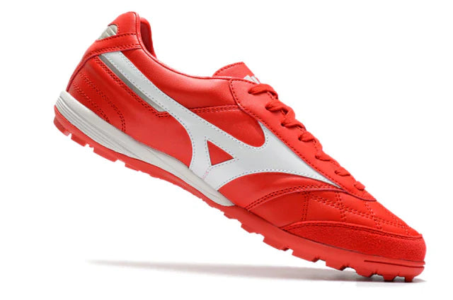 Bota de fútbol Mizuno Morelia Neo Sala Society - Vermelho/Branco