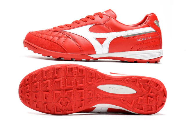 Bota de fútbol Mizuno Morelia Neo Sala Society - Vermelho/Branco
