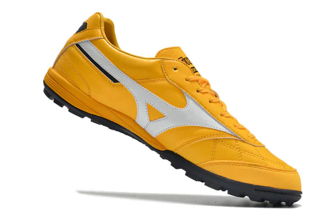 Bota de fútbol Mizuno Morelia Neo Sala Society - Amarelo/Branco